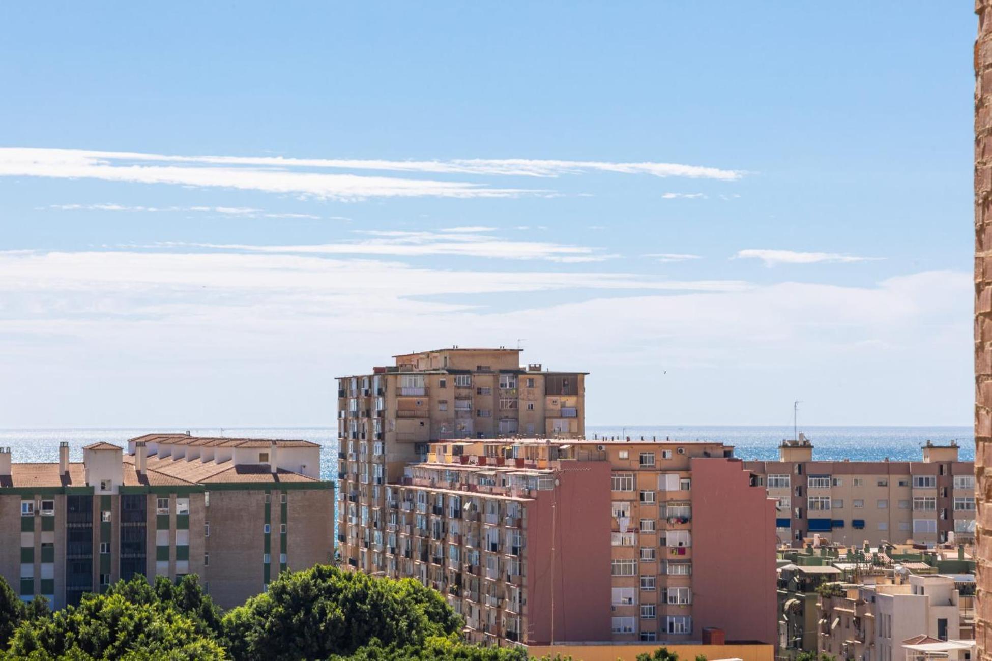 " El Rebalaje"Playa 550M-Centro 1'8Km-Parking Málaga Exterior foto